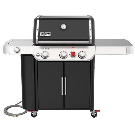 WEBER GENESIS E335 Series Gas Grill, 39,000 Btu, Natural Gas, 3Burner, 513 sqin Primary Cooking Surface 37410001